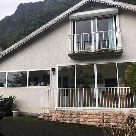 La Villa Du Sculpteur Palmiste Rouge Cilaos, Maison Entiere Exteriör bild