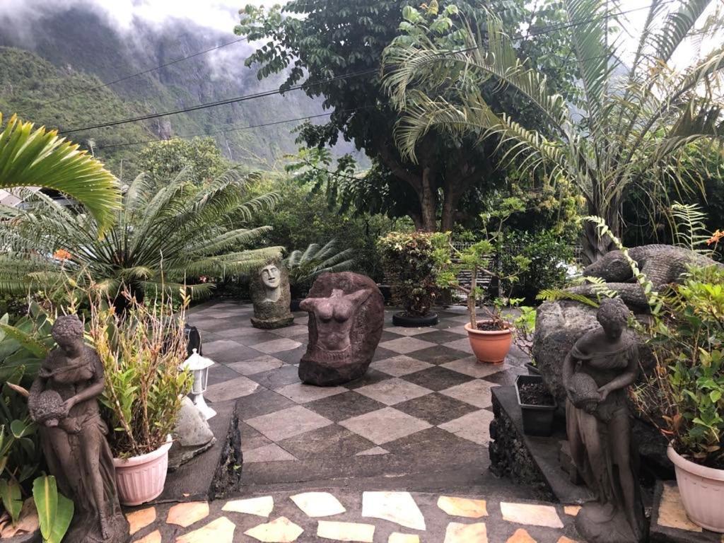 La Villa Du Sculpteur Palmiste Rouge Cilaos, Maison Entiere Exteriör bild
